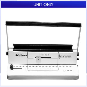 F4 Size Wire Binding Machine Long & Legal W40M Officom 210mm x 330mm Heavy Duty