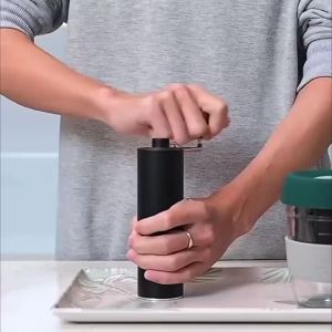 ตัวกรองกาแฟสแตนเลสพับได้ 2 ชั้น เครื่องกรองกระดาษกรองฟรี ตัวกรองกาแฟสแตนเลสCF22