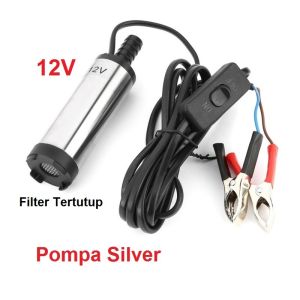 Pompa Minyak Celup Air Mini Kecilmp Mini Oli Solar Air Submersible Portable 12V Diesel Pump