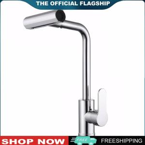 【New Arrival】 Kitchen Faucet with 360 Degree Swivel and Four Modes for Easy Washing and Multi-Function Use in Modern Homes