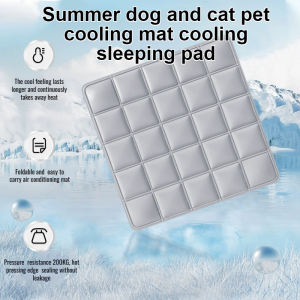 Dog Pet Mat Summer Ice Cooler Dog Cat Litter Cooler Cooling Ice Nest Pet Ice Mat Summer Comfort Mat