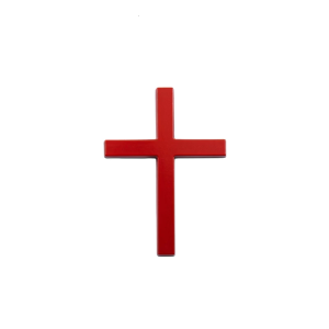 Unversal 3D Christ Crosses Exterior Decoration for Vehicle Truck SUV Emblems Badges Sticker Metal Crosses Decal