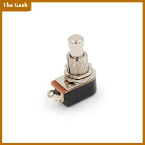 [The Gesh] Công tắc Guitar điện mới công tắc chân nút ấn tạm thời SPST