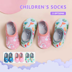 Baby Anti Slip Shoes Kids Boys Girls Cartoon The Floor Socks Barefoot Aqua Socks Non-Slip Shoes Shoes for Baby Toddler Shoes for Girls Boys Kids [Local Ship]