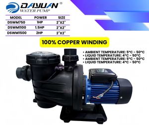 DAYUAN Italy Tech Swimming Pool Pump with Copper Winding for Cleanliness and Efficiency swimming water pool water pump