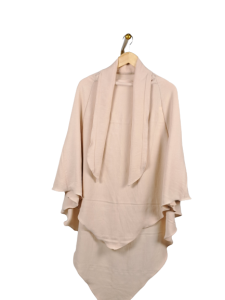 Jilbab Hijab Kerudung Bergo Instan French Khimar Syari Yora Free Cadar Tali Crinkle Airflow