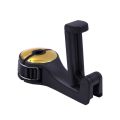 Móc Treo Đồ Kiêm Giá Đỡ Điệu Thoại Xe Hơi TIỆN DỤNG (nhiều màu). Sử Dụng Móc Treo Ghế Sau Ô Tô, Khung Sắp Treo Đồ Và Các Vật Dụng Khác - Phụ Kiện 4 Bánh. 