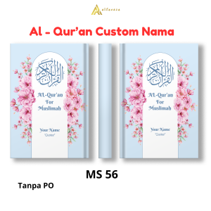 Alfareza - Variasi 10 Alquran Custom For Muslimah Bisa Tulis Nama Tanpa PO Untuk Hadiah Kado Gratis Tanpa Biaya Tambahan