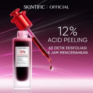 [New Launch] SKINTIFIC - Acid Peeling Solution Serum 30ml | Eksfoliasi Essence Wajah Mengangkat Sel Kulit Mati Exfoliating Anti Acne