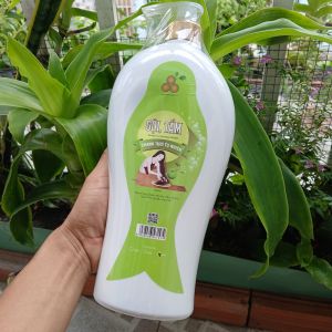 Dầu tắm gội thảo mộc chanh tươi tự nhiên thiên nhiên chăm sóc da và tóc khỏe đẹp