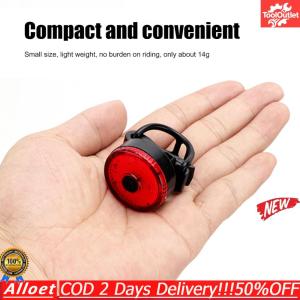 Bike Tail Light & Headlight Bike Rear Light Rechargeable Bicycle Safe Light LED Riding Warning Light for Outdoor Cycling