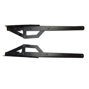 1 Pair of Bed Box Hinges Invisible Drawer-Type Bed Hingefor Sofa Bed Furniture