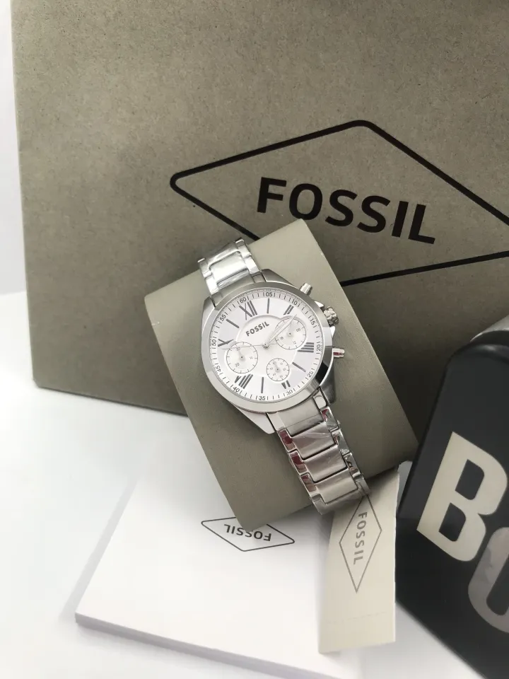 Fossil silver 2025 watch price