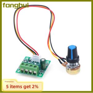 fanghui Adjustable Driver Board DC Motor Speed Controller PWM 1803BK 1.8V 3V 5V 6V 12V 2A Low Voltage Speed Regulator Control Module