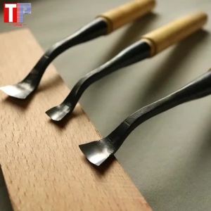 ใบมีดแกะสลักทำมือสำหรับงานไม้ 90 ° ที่ตัดไม้แบบกลมทนทาน เครื่องมือช่างไม้ ที่แกะสลักราก