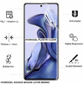 JELLY FRONT / BACK BENING INFINIX ZERO 30 4G ZERO 30 5G HYDROGEL CLEAR LAYAR ATAU BELAKANG GUARD