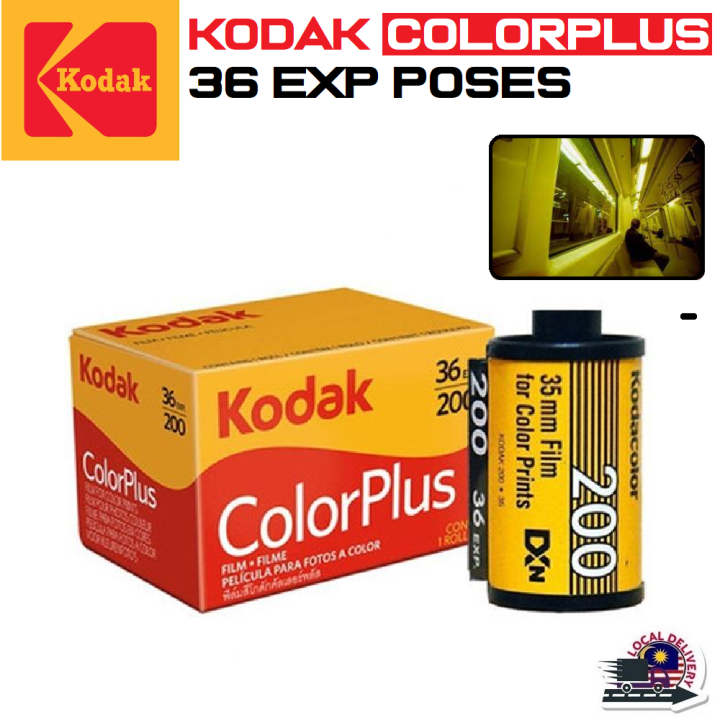 Kodak ColorPlus 200 Color Film - 36 Exposure (Ready Stock) | Lazada