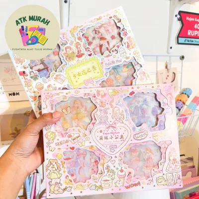 stiker senmu isi 32 lember versi 2 sticker lucu imut kado unik souvernir