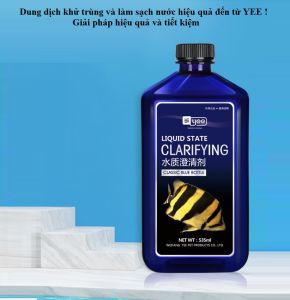 Dung dịch làm trong nước bể cá Clarifying 100ml (tặng bông lọc)