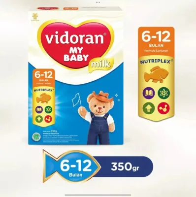 VIDORAN UNTUK ANAK 0-6 BULAN BERAT PER BOX ISI 350 GRAM