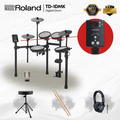 Roland TD-1DMK V-Drums Electronic Basic Drum Set with Headphone (TD1DMK / TD-1)