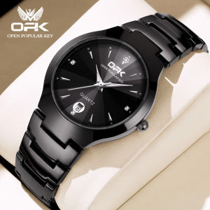 OPK Men Casual Watches Waterproof 2026 New Original Luminous Quartz Stainless Steel Strap Calendar With Watch For Mens