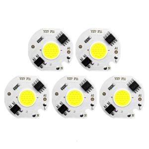 5Pcs Led Chip Lights Spotlights Lamp 3/5/7/10/12W LED Lamp Chip No Need Driver LED Bulb for LED Flood Light Spotlight