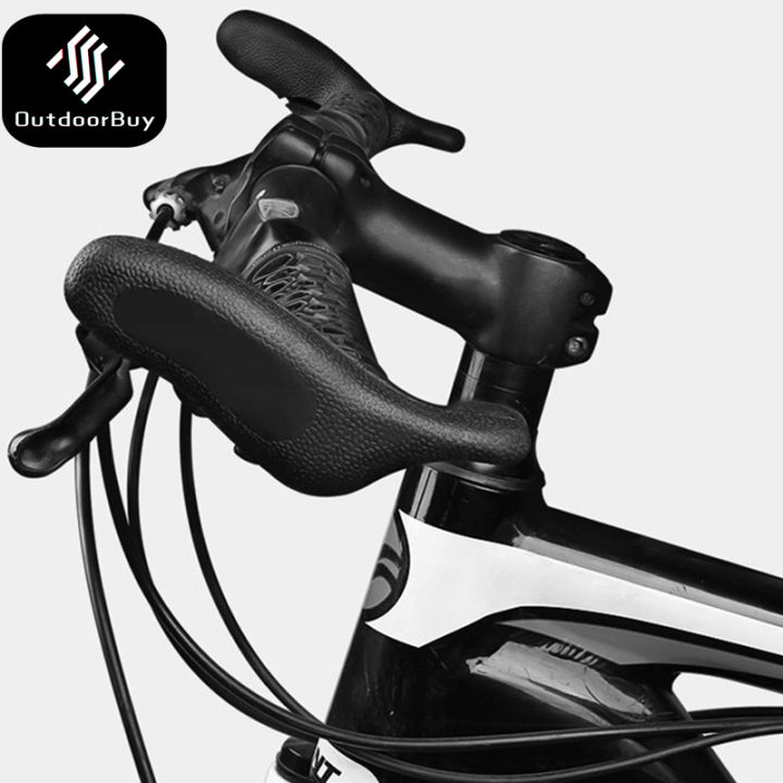 Outdoorbuy 1 Pair Bicycle Cycling MTB Bike Small Auxiliary Handlebar Horn Bicycle Bar End Bike