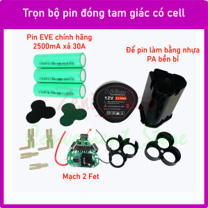 Pin Zeni_Shop tự đóng sẵn 3 cell_4cell sử dụng cho máy nội địa Trung Quốc_CAM KẾT ĐỦ DUNG LƯỢNG 2.5AH)