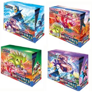 1 kotak/36packs/360pcs Kartu Pokemon Pokemon Trading Card Pokemon Booster Pack Evolutions Briliant Star COD EVOLVING/DARKNESS Edisi Inggris Playing Card Game