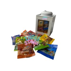 Parcel Kaleng Permen Yupi / Hampers Kado Toples Isi Permen / Toples Kaleng Permen Biskuit Kerupuk