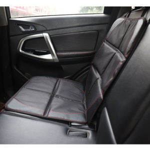 Waterproof Car for Seat Protector Non-Slip Child Safety Mat Cushion Storage Pockets Anti-Scratch Protector Mat