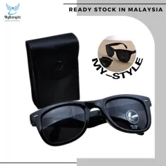 Urparcel Fashion Shatter-proof Folding Sunglasses Dazzling Sunglasses and  Black Case 