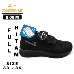 Sepatu Sekolah Anak SD SMP Laki Laki/Perempuan – THOMAS – B 06 M – Size 33-36 – Sneakers – Sport – VLC – Magnet