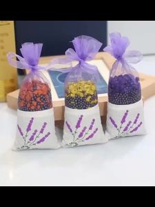Túi thơm gắn trên xe hơi nước hoa khử mùi xe hơi túi thơm rắn lâu tỏa hương phụ kiện xe hơi