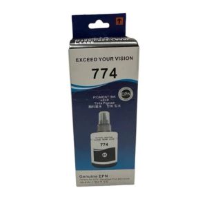 หมึกเติม epson 774 BK หมึกเติมอิงค์เจ็ท T774100 ดำ Epson หมึกพรีเมี่ยม