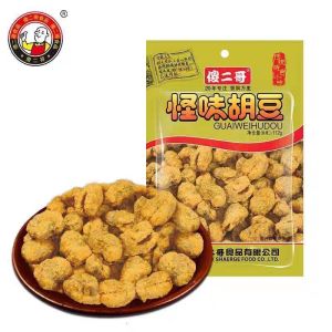 傻二哥-怪味胡豆 112G Sha Er Ge-Mixed Flavor Broad Beans 112G