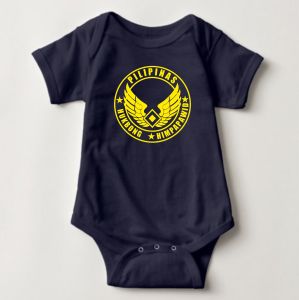 Baby Career Onesies with Name Back Print - PH Air Force