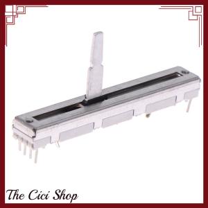 [The Cici Shop] 1Pc For 60mm DJM 350 400 600 700 800 Push Fader Straight Slide Potentiometer DJ Mixer Stereo Fader Sliding Potentiometer