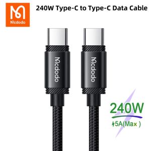 MCDODO 240W USB C cáp dây điện pd3.1 cho Macbook Samsung Xiaomi Huawei iPhone 15 USB C để USB C PD Cáp 48v5a nhanh chóng sạc Loại C Cáp