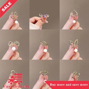 [COD] Fashion Lovely Birds Butterfly Flower Brooches For Women Coat Dress Lapel Pin Anti-glare Fixed Sweater Clothing Accessories Gifts