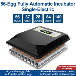 56/128/130 Eggs Incubator Digital Automatic Egg Incubator Fully Automatic Egg Incubator Thermostat Egg