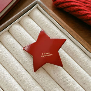 Anora red hairpin female side bangs clip broken hair duck mouth clip 2024 new fashion headdress