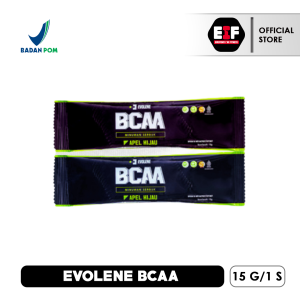 EVOLENE BCAA 15 Gram / 1 Sachet / Ecer  - Suplemen Fitness BCAA Apel by Evolene