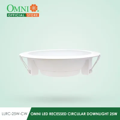 OMNI LED Recessed Circular Downlight - Cool White - LLRC