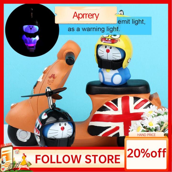 APRRERY Cartoon Doraemon Doraemon Helmet Light Vinyl ABS Duck Light Car ...