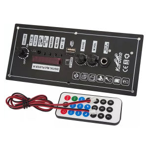 3.7V Amplifier Board Bluetooth 5.0 MP3 Amplifier Board Power Support MP3 USB AV TF FM Remote Control