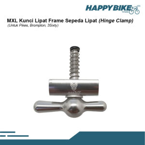 MXL Kunci Lipatan Sepeda Hinge Clamp Alloy Frame Stainless
