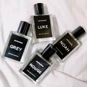 Parfum BELI 1 DAPAT 4 Jayrosse Viral Parfum Pemikat Best Seller Jayrose Viral Tiktok Grey Rouge Noah Luke 30ml