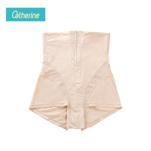 Catherine กางเกงในเก็บพุง กางเกงกระชับสัดส่วน เอวสูง มีซิป ควบคุมก้น เก็บเอว สําหรับสตรีหลังคลอดบุตร